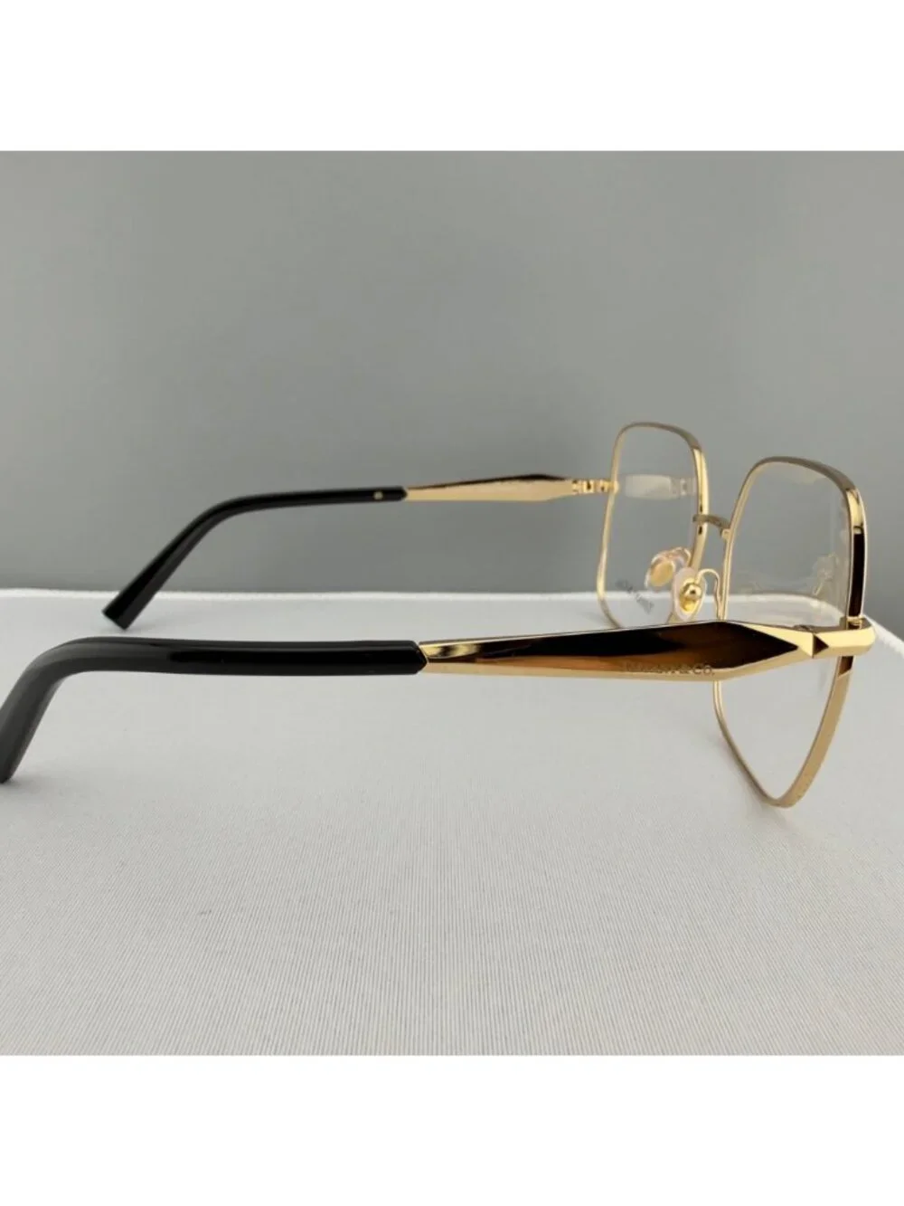 Tiffany TF1151 6002 Eyeglasses Frames Shiny Pale Gold Metal 56-16-140